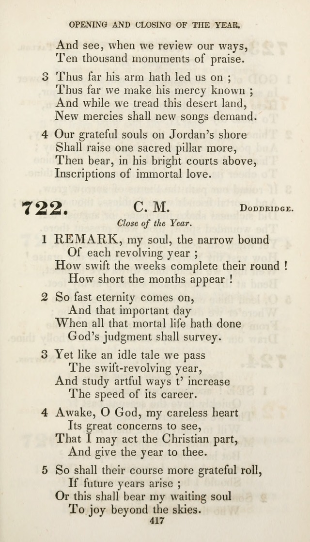 Christian Hymns for Public and Private Worship: a collection compiled  by a committee of the Cheshire Pastoral Association (11th ed.) page 417