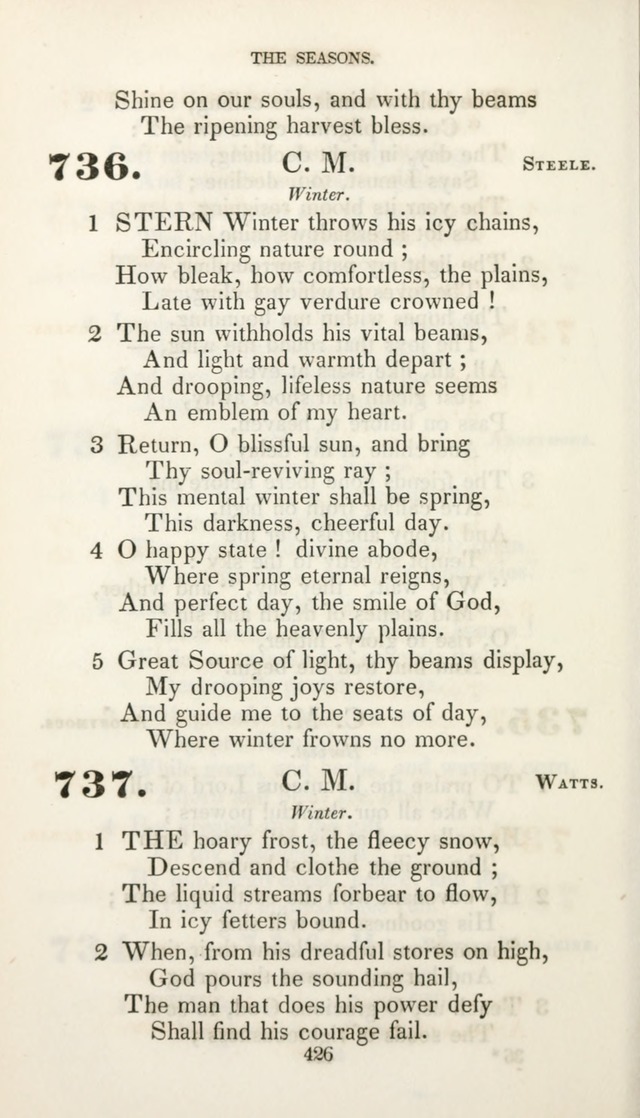 Christian Hymns for Public and Private Worship: a collection compiled  by a committee of the Cheshire Pastoral Association (11th ed.) page 426