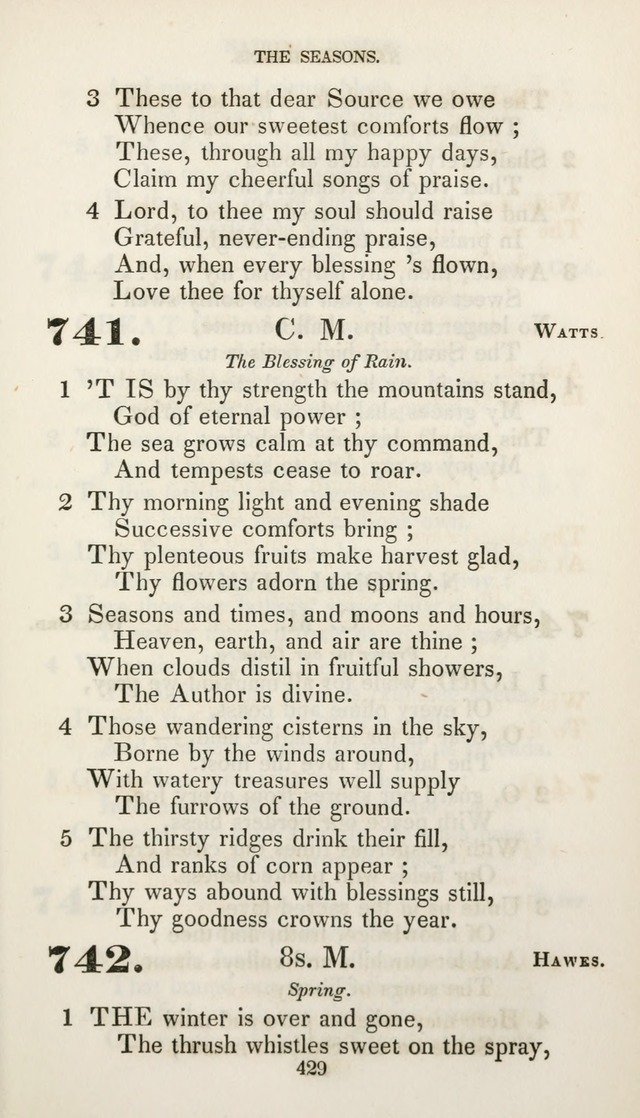 Christian Hymns for Public and Private Worship: a collection compiled  by a committee of the Cheshire Pastoral Association (11th ed.) page 429