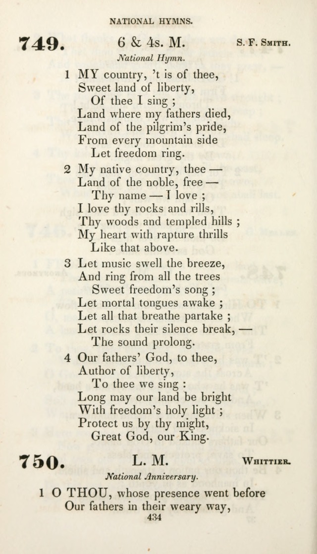 Christian Hymns for Public and Private Worship: a collection compiled  by a committee of the Cheshire Pastoral Association (11th ed.) page 434