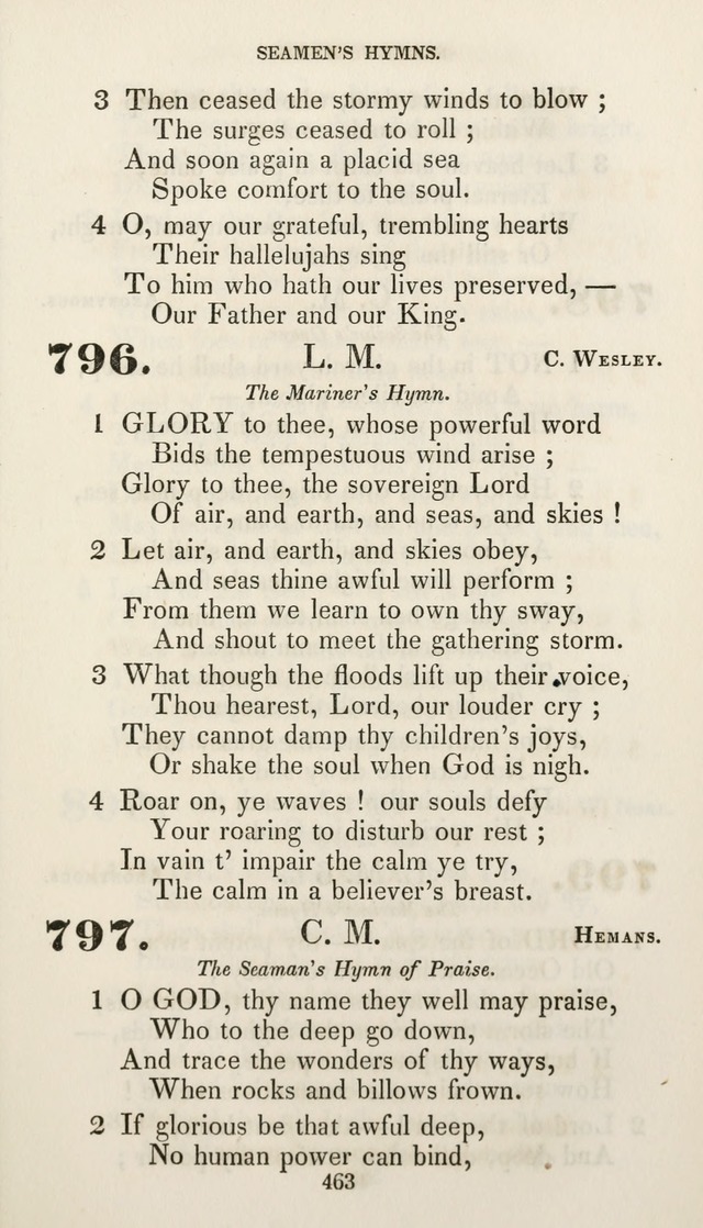 Christian Hymns for Public and Private Worship: a collection compiled  by a committee of the Cheshire Pastoral Association (11th ed.) page 463