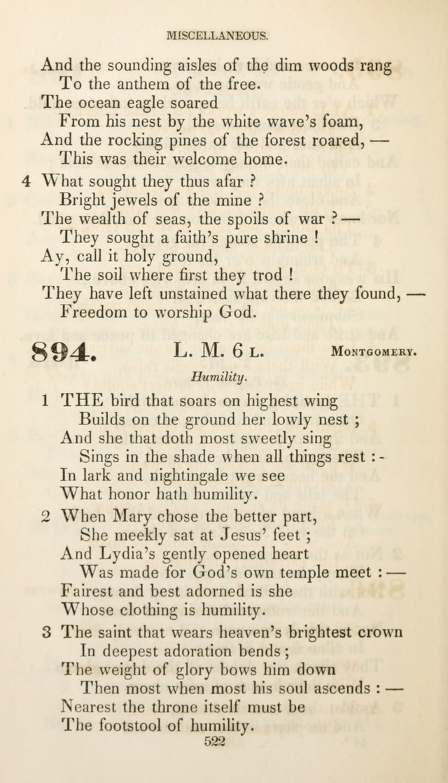 Christian Hymns for Public and Private Worship: a collection compiled  by a committee of the Cheshire Pastoral Association (11th ed.) page 522