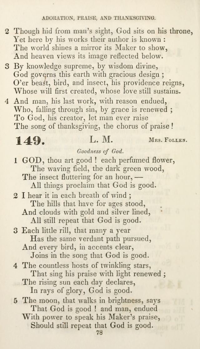 Christian Hymns for Public and Private Worship: a collection compiled  by a committee of the Cheshire Pastoral Association (11th ed.) page 78