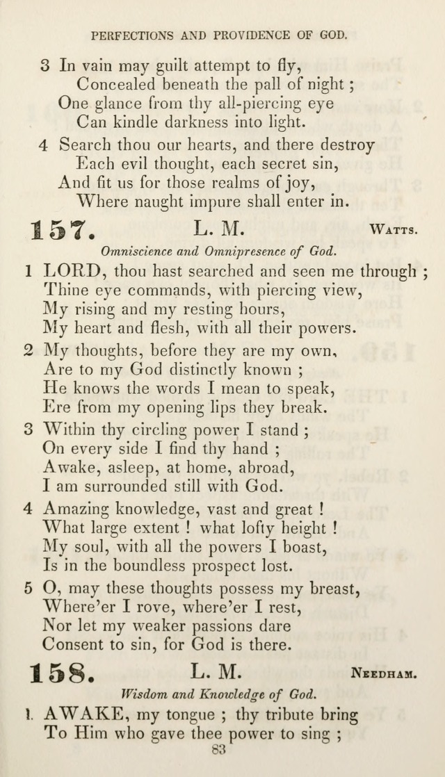 Christian Hymns for Public and Private Worship: a collection compiled  by a committee of the Cheshire Pastoral Association (11th ed.) page 83