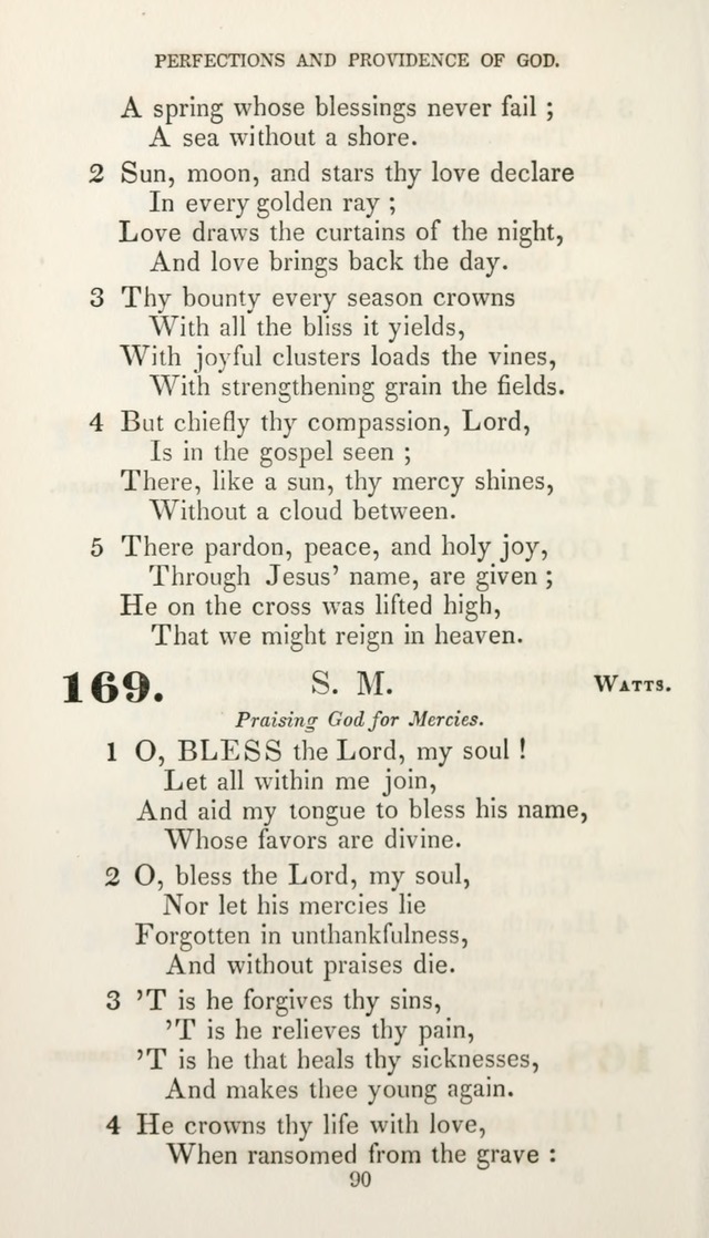 Christian Hymns for Public and Private Worship: a collection compiled  by a committee of the Cheshire Pastoral Association (11th ed.) page 90