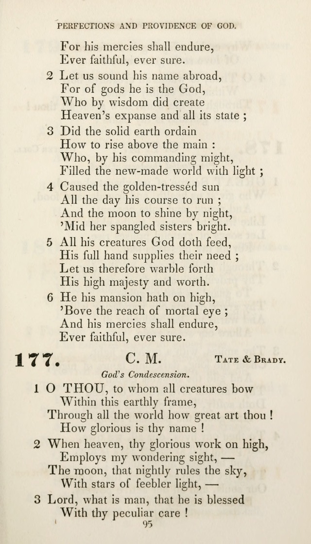 Christian Hymns for Public and Private Worship: a collection compiled  by a committee of the Cheshire Pastoral Association (11th ed.) page 95