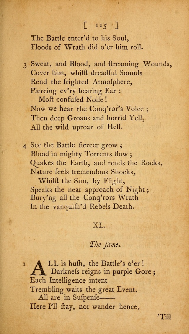 Christian Hymns, Poems, and Spiritual Songs: sacred to the praise of God our Saviour page 115