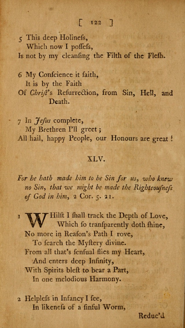 Christian Hymns, Poems, and Spiritual Songs: sacred to the praise of God our Saviour page 122