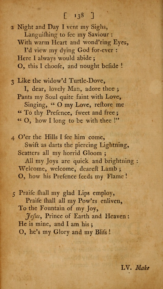 Christian Hymns, Poems, and Spiritual Songs: sacred to the praise of God our Saviour page 138