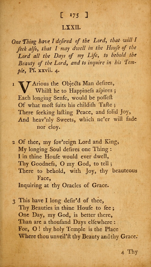 Christian Hymns, Poems, and Spiritual Songs: sacred to the praise of God our Saviour page 175