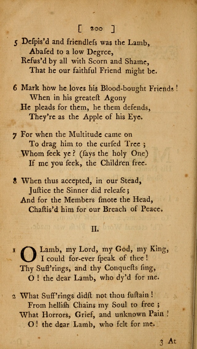 Christian Hymns, Poems, and Spiritual Songs: sacred to the praise of God our Saviour page 200