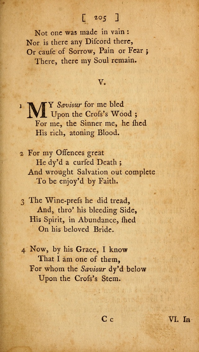 Christian Hymns, Poems, and Spiritual Songs: sacred to the praise of God our Saviour page 205