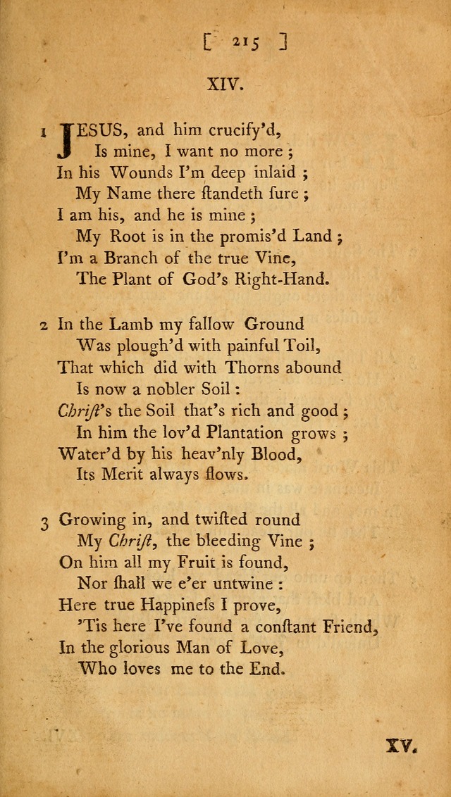 Christian Hymns, Poems, and Spiritual Songs: sacred to the praise of God our Saviour page 215