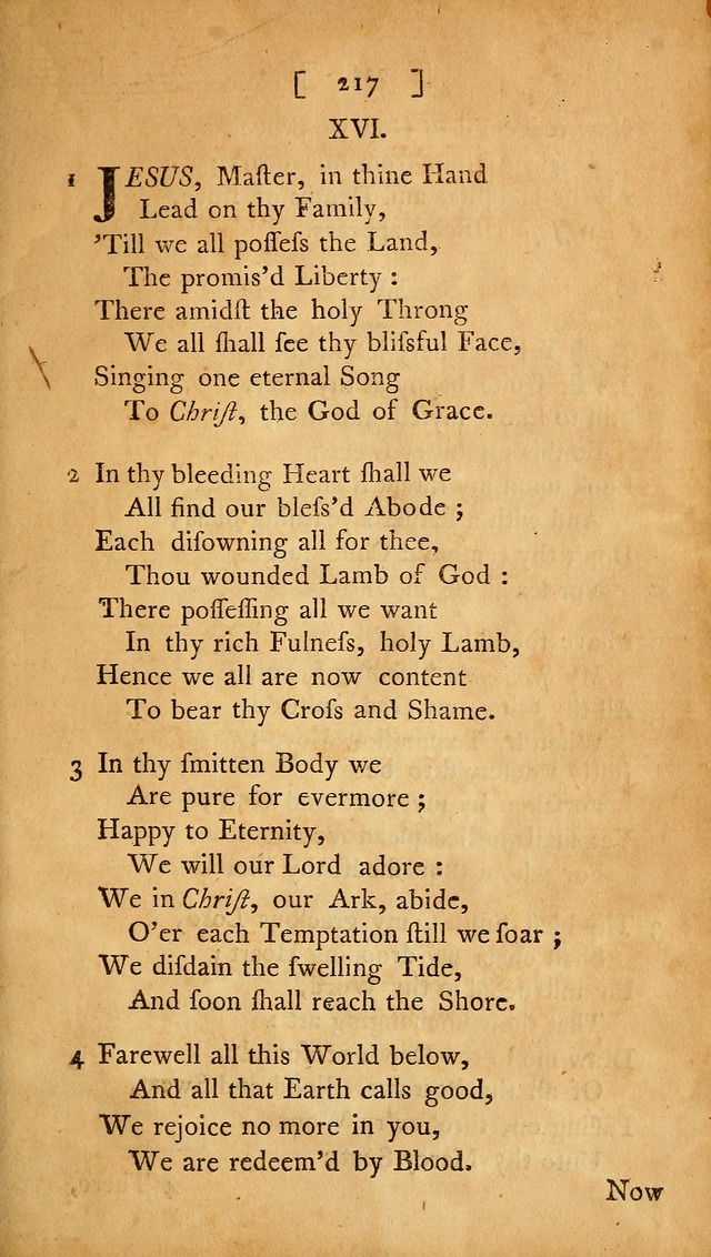 Christian Hymns, Poems, and Spiritual Songs: sacred to the praise of God our Saviour page 217