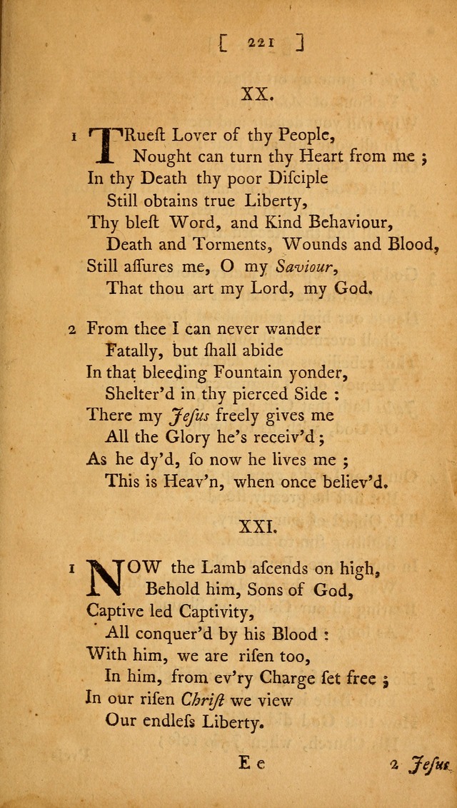 Christian Hymns, Poems, and Spiritual Songs: sacred to the praise of God our Saviour page 221