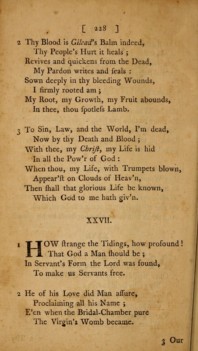 Christian Hymns, Poems, and Spiritual Songs: sacred to the praise of God our Saviour page 228