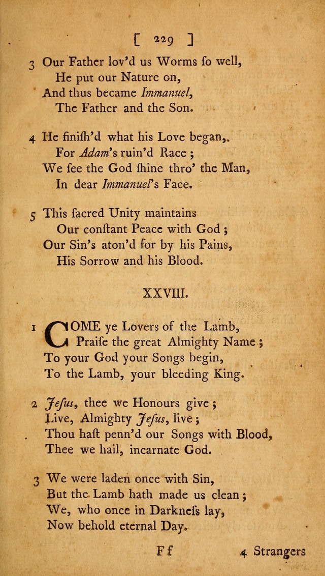 Christian Hymns, Poems, and Spiritual Songs: sacred to the praise of God our Saviour page 229