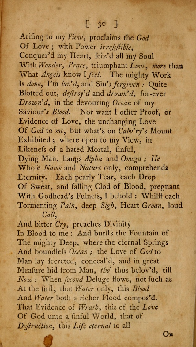 Christian Hymns, Poems, and Spiritual Songs: sacred to the praise of God our Saviour page 30