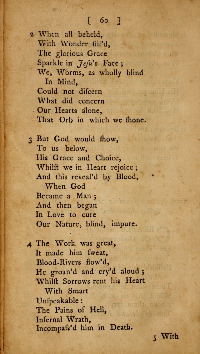 Christian Hymns, Poems, and Spiritual Songs: sacred to the praise of God our Saviour page 60