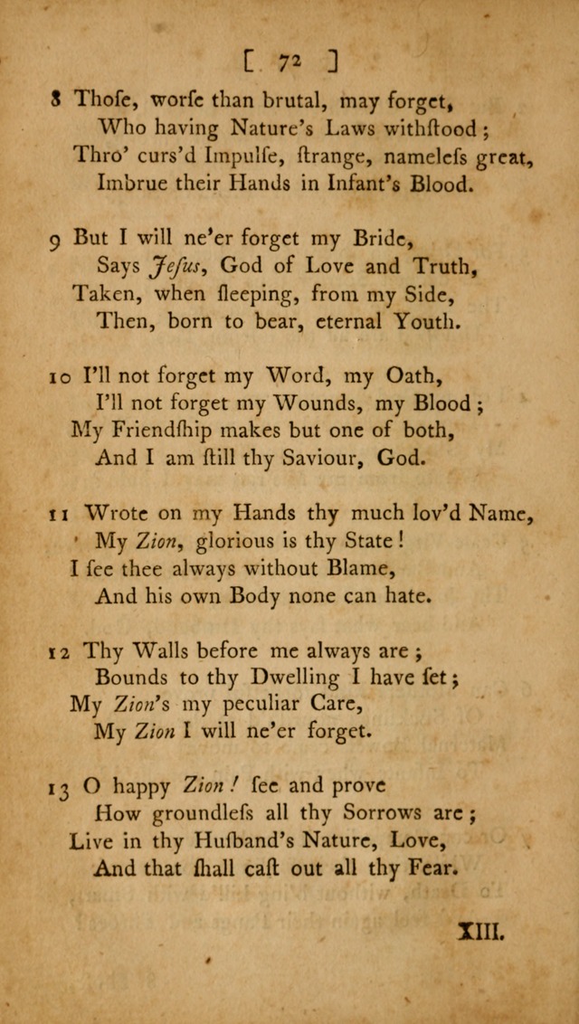 Christian Hymns, Poems, and Spiritual Songs: sacred to the praise of God our Saviour page 72