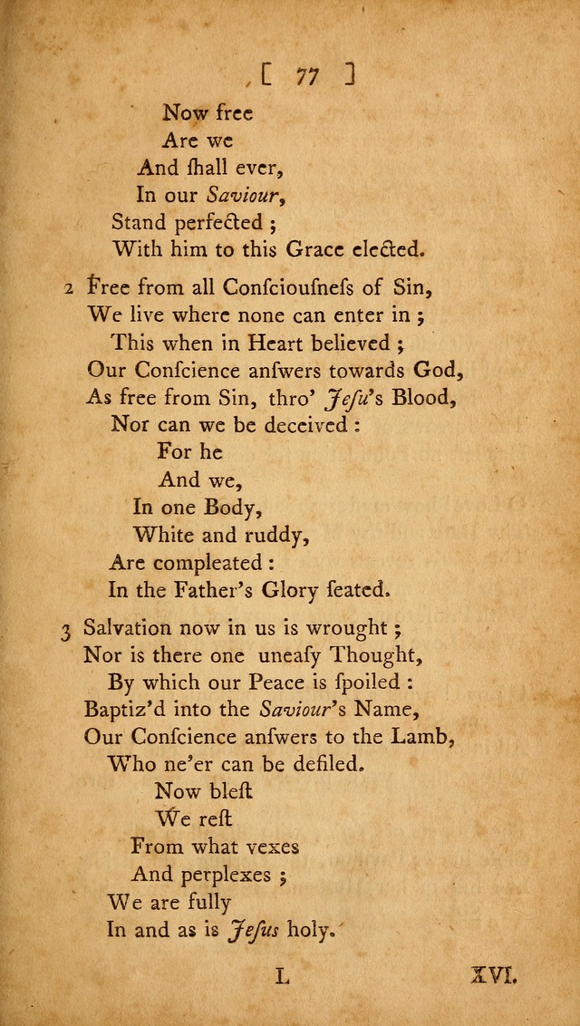 Christian Hymns, Poems, and Spiritual Songs: sacred to the praise of God our Saviour page 77