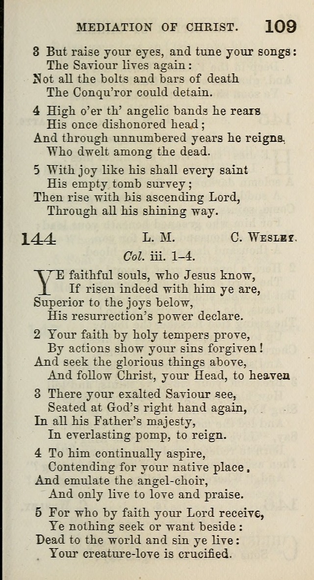 A Collection of Hymns for Public, Social, and Domestic Worship page 111