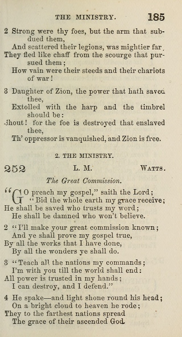 A Collection of Hymns for Public, Social, and Domestic Worship page 187