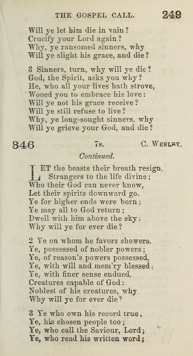 A Collection of Hymns for Public, Social, and Domestic Worship page 251