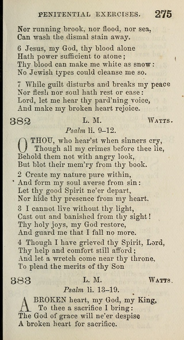 A Collection of Hymns for Public, Social, and Domestic Worship page 277