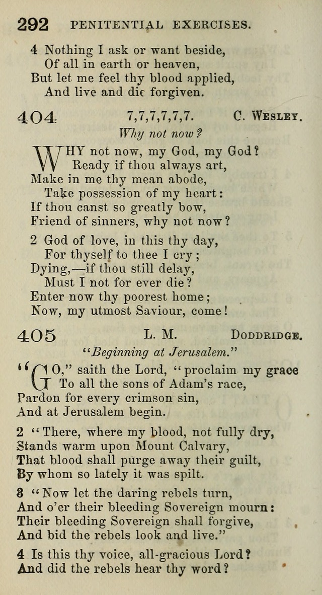 A Collection of Hymns for Public, Social, and Domestic Worship page 294