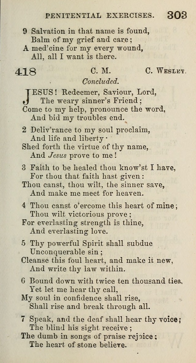 A Collection of Hymns for Public, Social, and Domestic Worship page 305