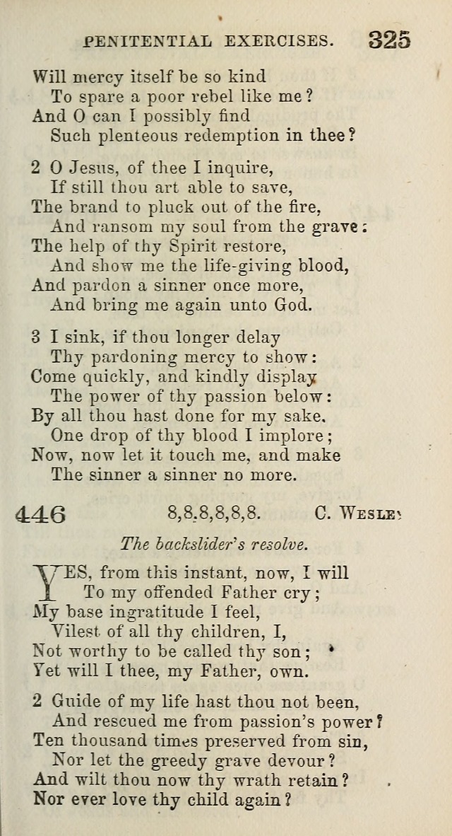 A Collection of Hymns for Public, Social, and Domestic Worship page 327