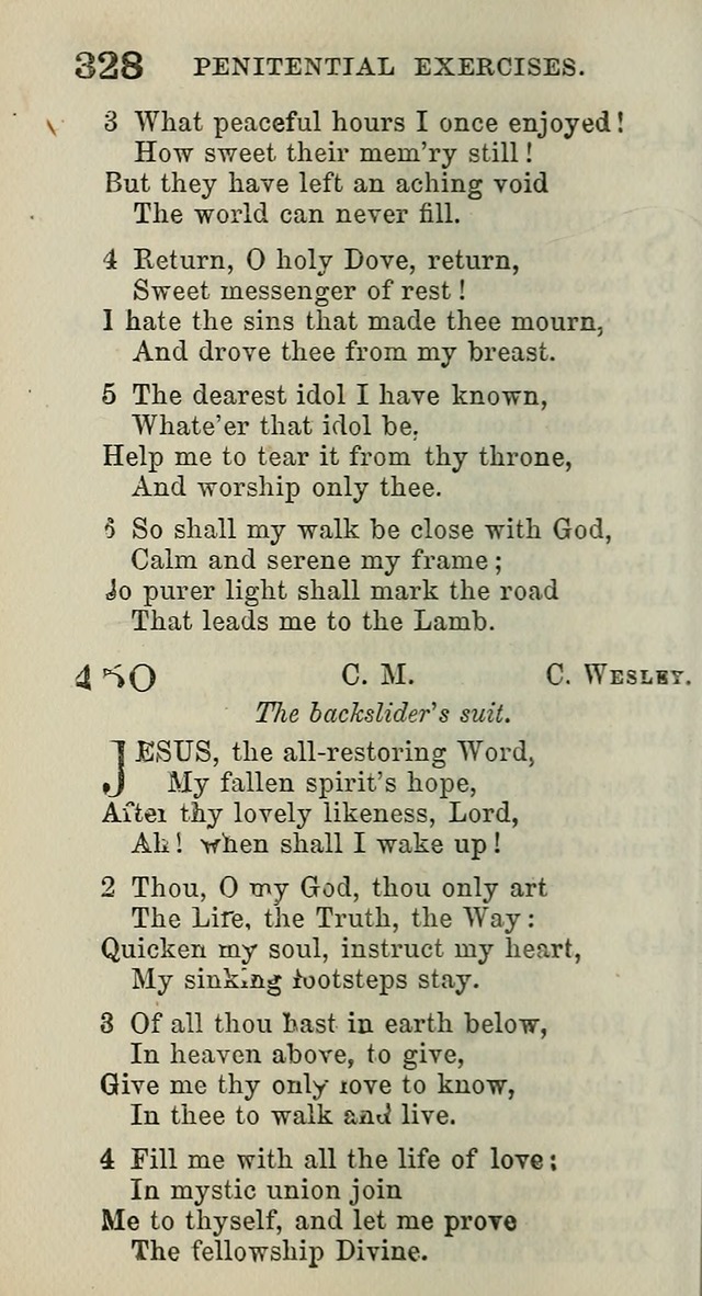 A Collection of Hymns for Public, Social, and Domestic Worship page 330