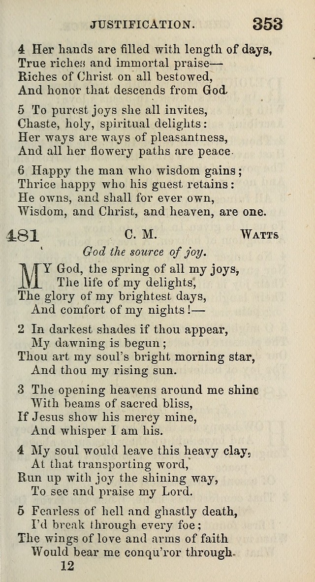 A Collection of Hymns for Public, Social, and Domestic Worship page 355