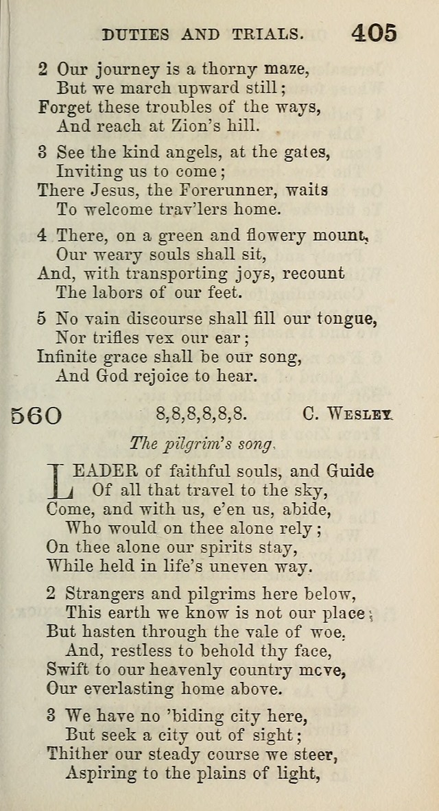 A Collection of Hymns for Public, Social, and Domestic Worship page 407