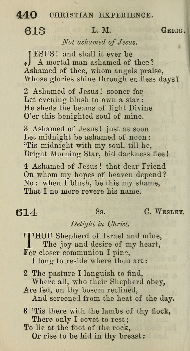 A Collection of Hymns for Public, Social, and Domestic Worship page 444