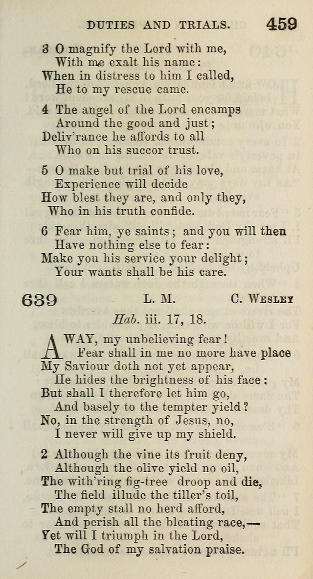 A Collection of Hymns for Public, Social, and Domestic Worship page 463