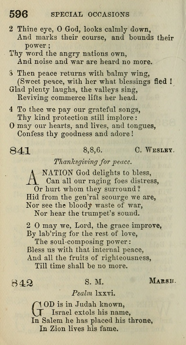 A Collection of Hymns for Public, Social, and Domestic Worship page 600