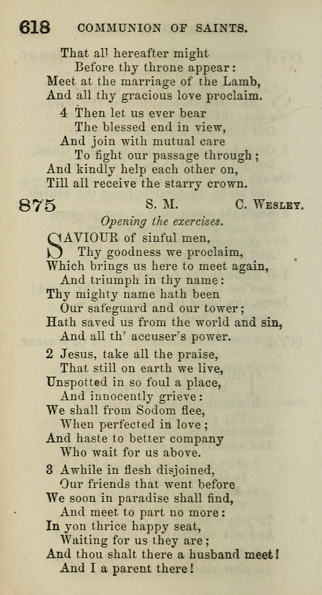 A Collection of Hymns for Public, Social, and Domestic Worship page 622