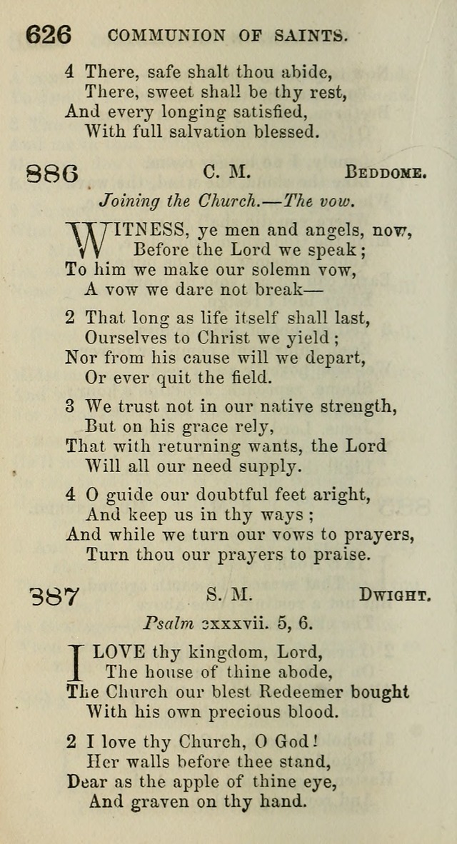 A Collection of Hymns for Public, Social, and Domestic Worship page 630