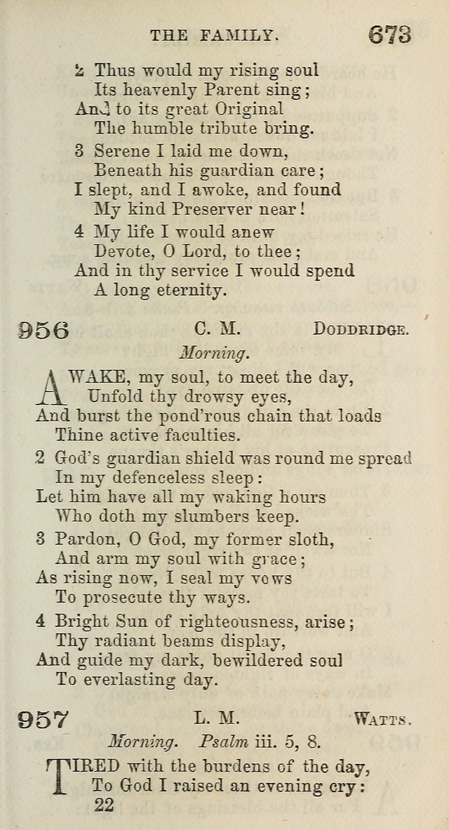 A Collection of Hymns for Public, Social, and Domestic Worship page 677