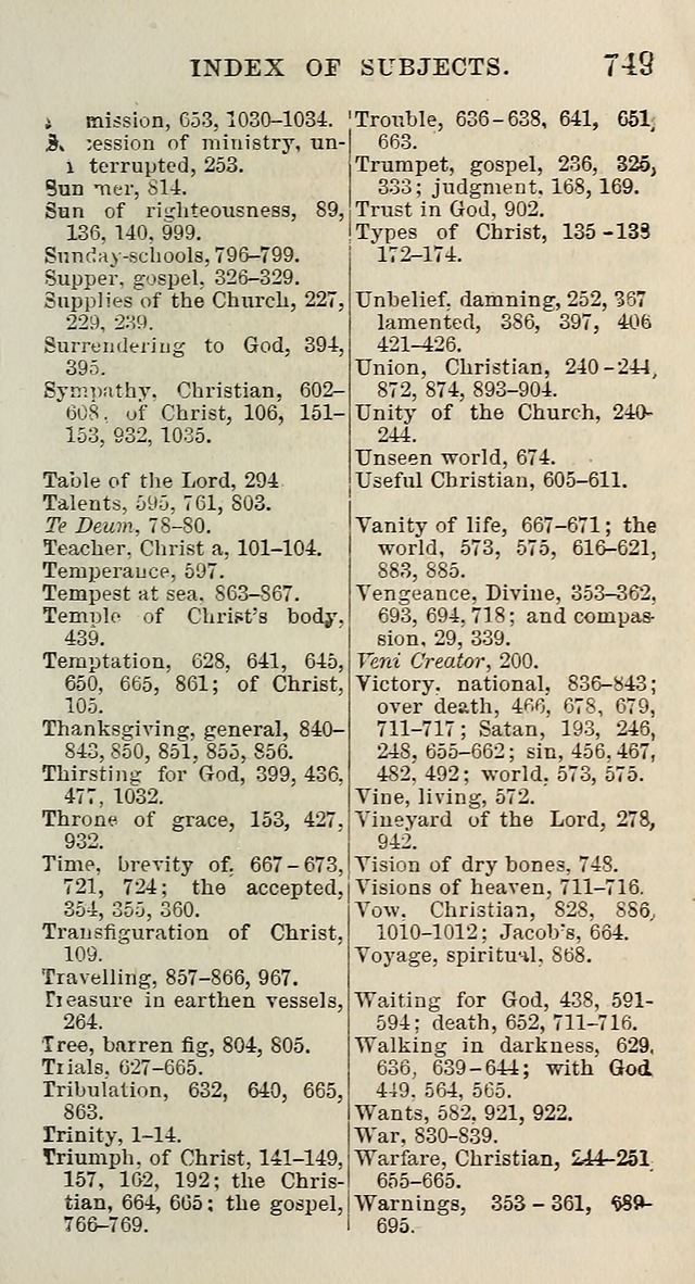 A Collection of Hymns for Public, Social, and Domestic Worship page 755