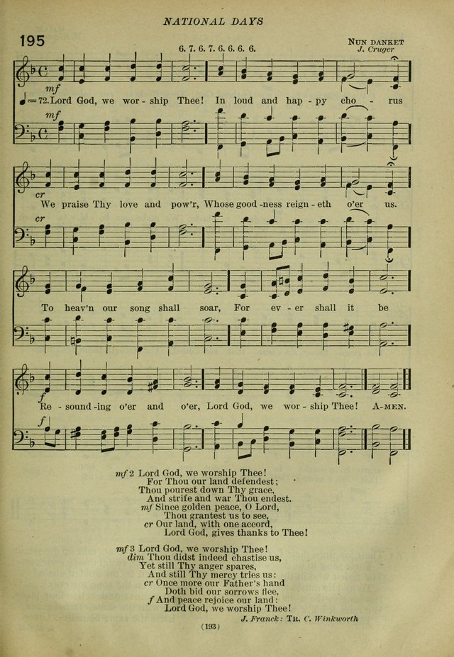 The Church Hymnal: containing hymns approved and set forth by the general conventions of 1892 and 1916; together with hymns for the use of guilds and brotherhoods, and for special occasions (Rev. ed) page 194