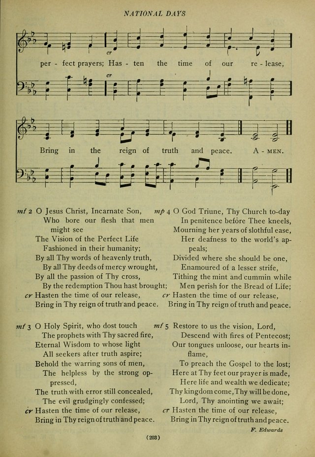 The Church Hymnal: containing hymns approved and set forth by the general conventions of 1892 and 1916; together with hymns for the use of guilds and brotherhoods, and for special occasions (Rev. ed) page 204