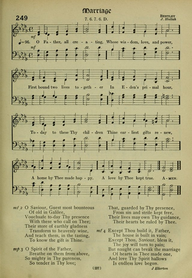 The Church Hymnal: containing hymns approved and set forth by the general conventions of 1892 and 1916; together with hymns for the use of guilds and brotherhoods, and for special occasions (Rev. ed) page 238