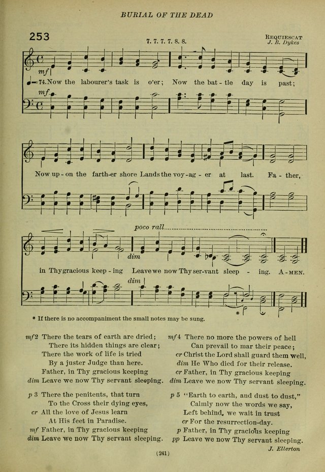 The Church Hymnal: containing hymns approved and set forth by the general conventions of 1892 and 1916; together with hymns for the use of guilds and brotherhoods, and for special occasions (Rev. ed) page 242