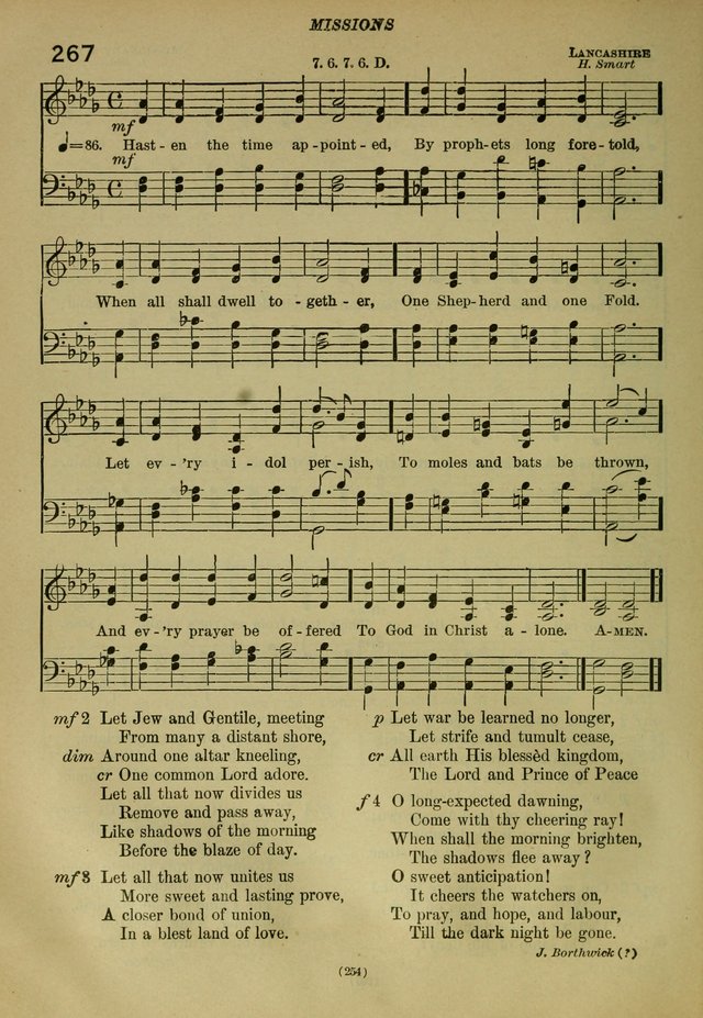 The Church Hymnal: containing hymns approved and set forth by the general conventions of 1892 and 1916; together with hymns for the use of guilds and brotherhoods, and for special occasions (Rev. ed) page 255