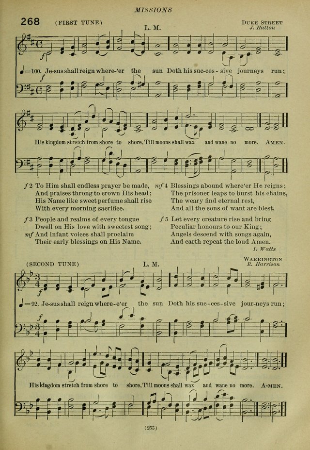 The Church Hymnal: containing hymns approved and set forth by the general conventions of 1892 and 1916; together with hymns for the use of guilds and brotherhoods, and for special occasions (Rev. ed) page 256