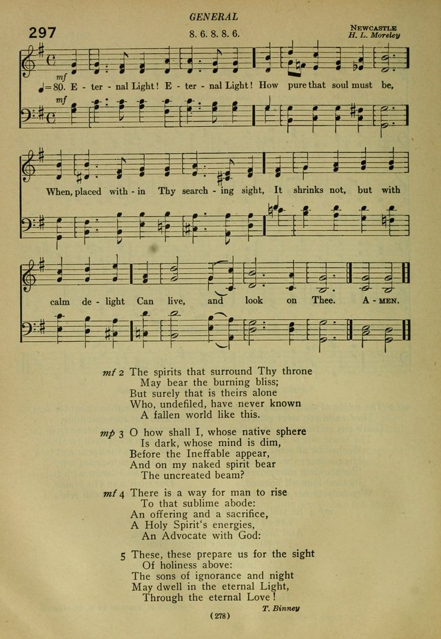 The Church Hymnal: containing hymns approved and set forth by the general conventions of 1892 and 1916; together with hymns for the use of guilds and brotherhoods, and for special occasions (Rev. ed) page 279