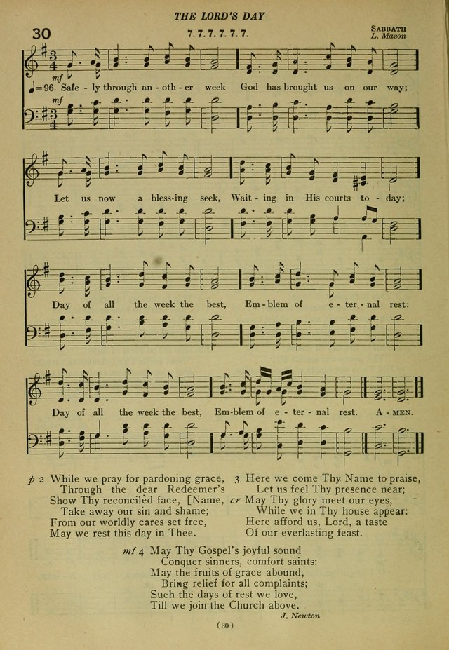 The Church Hymnal: containing hymns approved and set forth by the general conventions of 1892 and 1916; together with hymns for the use of guilds and brotherhoods, and for special occasions (Rev. ed) page 31